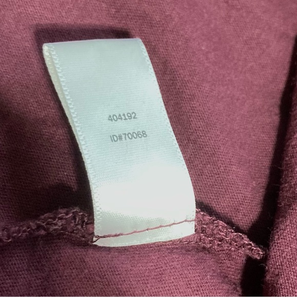 ANN TAYLOR LOFT Burgundy Floral Lace Front Lined Sleeveless Tank Top Size Medium - Picture 6 of 11